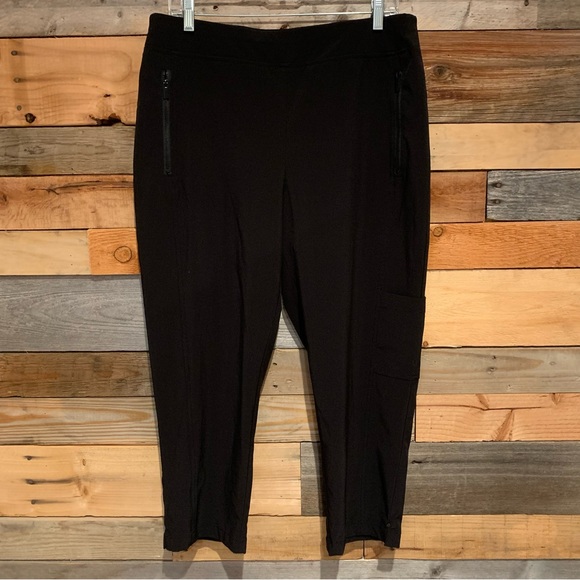 Chico's ZENERGY UPF Neema Side-Pocket Crop Pants Black Size 2 [U.S. 12] - Picture 4 of 15